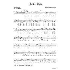 Produktbild des Artikels Soli Deo Gloria (Noten - Download)