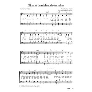 Produktbild des Artikels Nimmst du mich noch einmal an (Noten - Download)