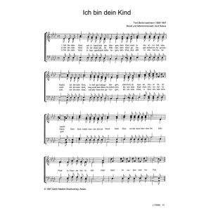 Produktbild des Artikels Ich bin dein Kind (Noten - Download)