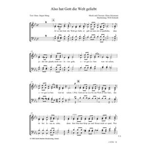 Produktbild des Artikels Also hat Gott die Welt geliebt (Noten - Download)