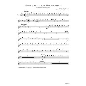 Produktbild des Artikels Wenn ich Jesus in Herrlichkeit / At the End of the Road (Noten - Download)