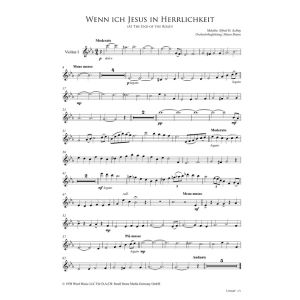 Produktbild des Artikels Wenn ich Jesus in Herrlichkeit / At the End of the Road (Noten - Download)