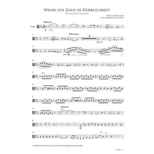Produktbild des Artikels Wenn ich Jesus in Herrlichkeit / At the End of the Road (Noten - Download)