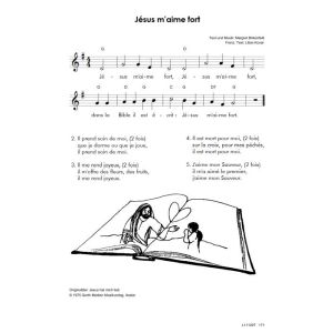 Produktbild des Artikels Jésus m'aime fort / Jesus hat mich lieb (Noten - Download)