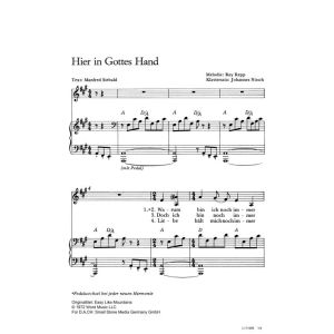 Produktbild des Artikels Hier in Gottes Hand / Easy Like Mountains (Noten - Download)