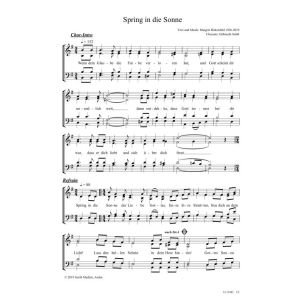 Produktbild des Artikels Spring in die Sonne (Noten - Download)