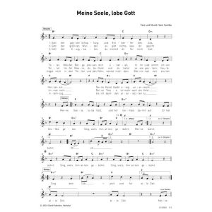 Produktbild des Artikels Meine Seele, lobe Gott (Noten - Download)