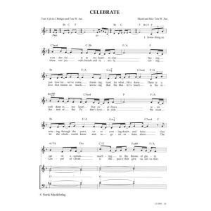 Produktbild des Artikels Celebrate (Noten - Download)