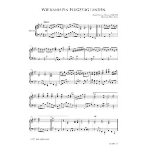 Produktbild des Artikels Wie kann ein Flugzeug landen (Klavier) (Noten - Download)