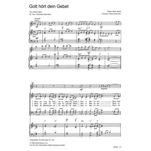 Produktbild des Artikels Gott hört dein Gebet / He Will Listen To You (Noten - Download)