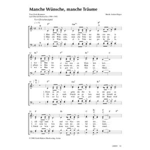 Produktbild des Artikels Manche Wünsche, manche Träume (Noten - Download)