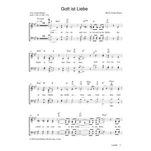 Produktbild des Artikels Gott ist Liebe (Noten - Download)