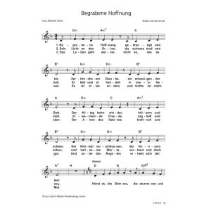 Produktbild des Artikels Begrabene Hoffnung (Noten - Download)