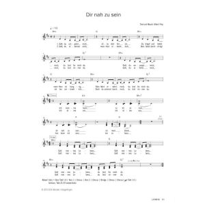 Produktbild des Artikels Dir nah zu sein (Noten - Download)