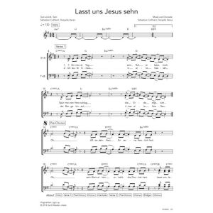 Produktbild des Artikels Lasst uns Jesus sehn / Light Up (Noten - Download)