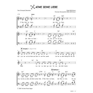 Produktbild des Artikels Atme seine Liebe (Chor) (Noten - Download)