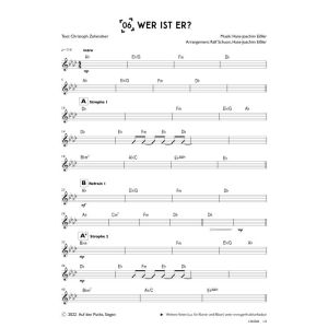 Produktbild des Artikels Wer ist er? (Bandsheet) (Noten - Download)