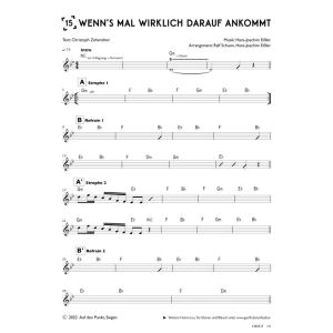 Produktbild des Artikels Wenn's mal wirklich darauf ankommt (Bandsheet) (Noten - Download)