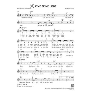 Produktbild des Artikels Atme seine Liebe (einstimmig) (Noten - Download)