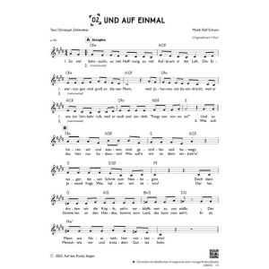 Produktbild des Artikels Und auf einmal (einstimmig) (Noten - Download)