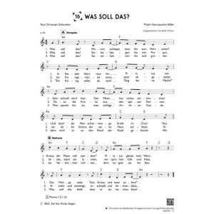 Produktbild des Artikels Was soll das? (einstimmig) (Noten - Download)