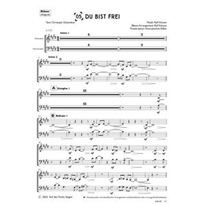 Produktbild des Artikels Du bist frei (Bläser) (Noten - Download)