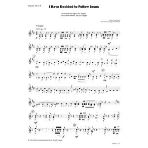 Produktbild des Artikels I Have Decided to Follow (Noten - Download)