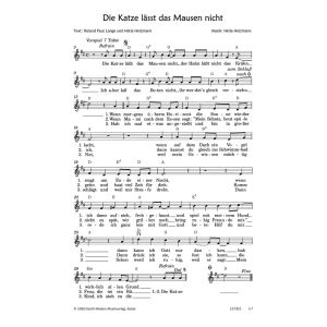 Produktbild des Artikels Die Katze lässt das Mausen nicht (Noten - Download)