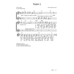 Produktbild des Artikels Psalm 1 / Psalm een (Noten - Download)