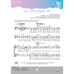 Produktbild des Artikels Jesus, meine Hoffnung, lebt / Living Hope (Noten - Download)