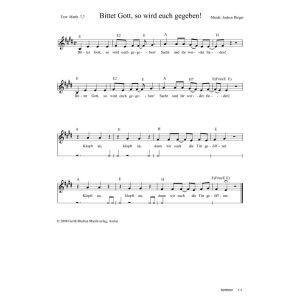 Produktbild des Artikels Bittet Gott, so wird euch gegeben! (Noten - Download)