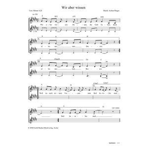 Produktbild des Artikels Wir aber wissen (Noten - Download)