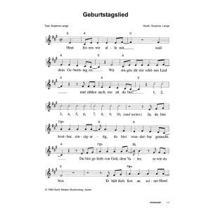 Produktbild des Artikels Geburtstagslied (Noten - Download)