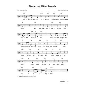 Produktbild des Artikels Siehe, der Hüter Israels (Noten - Download)
