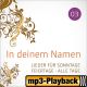 Morgenstern (Playback ohne Backings)