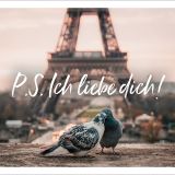 P.S. Ich denk an dich! - Postkartenset