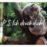 P.S. Ich denk an dich! - Postkartenset