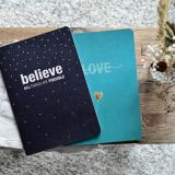 Notizheft-Set - Love & Believe
