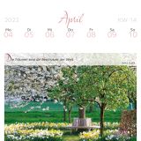 Stimmungsbild zu Wo Himmel und Erde sich berühren 2022 - Postkartenkalender mit 53 Gartenmotiven