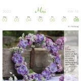 Stimmungsbild zu Wo Himmel und Erde sich berühren 2022 - Postkartenkalender mit 53 Gartenmotiven