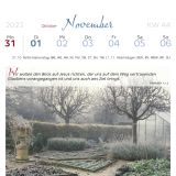 Stimmungsbild zu Wo Himmel und Erde sich berühren 2022 - Postkartenkalender mit 53 Gartenmotiven