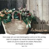 Stimmungsbild zu Probier's mal mit Gelassenheit- Aufstellbuch