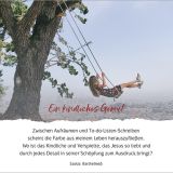 Stimmungsbild zu Probier's mal mit Gelassenheit- Aufstellbuch